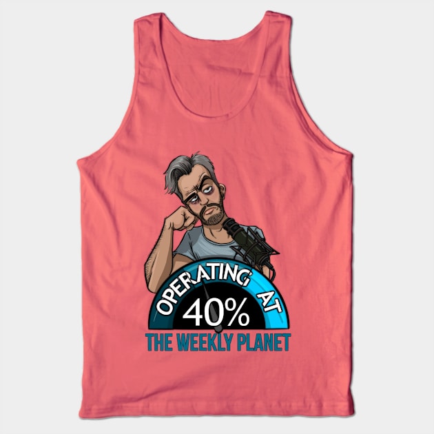 40% Tank Top by Artbylukus